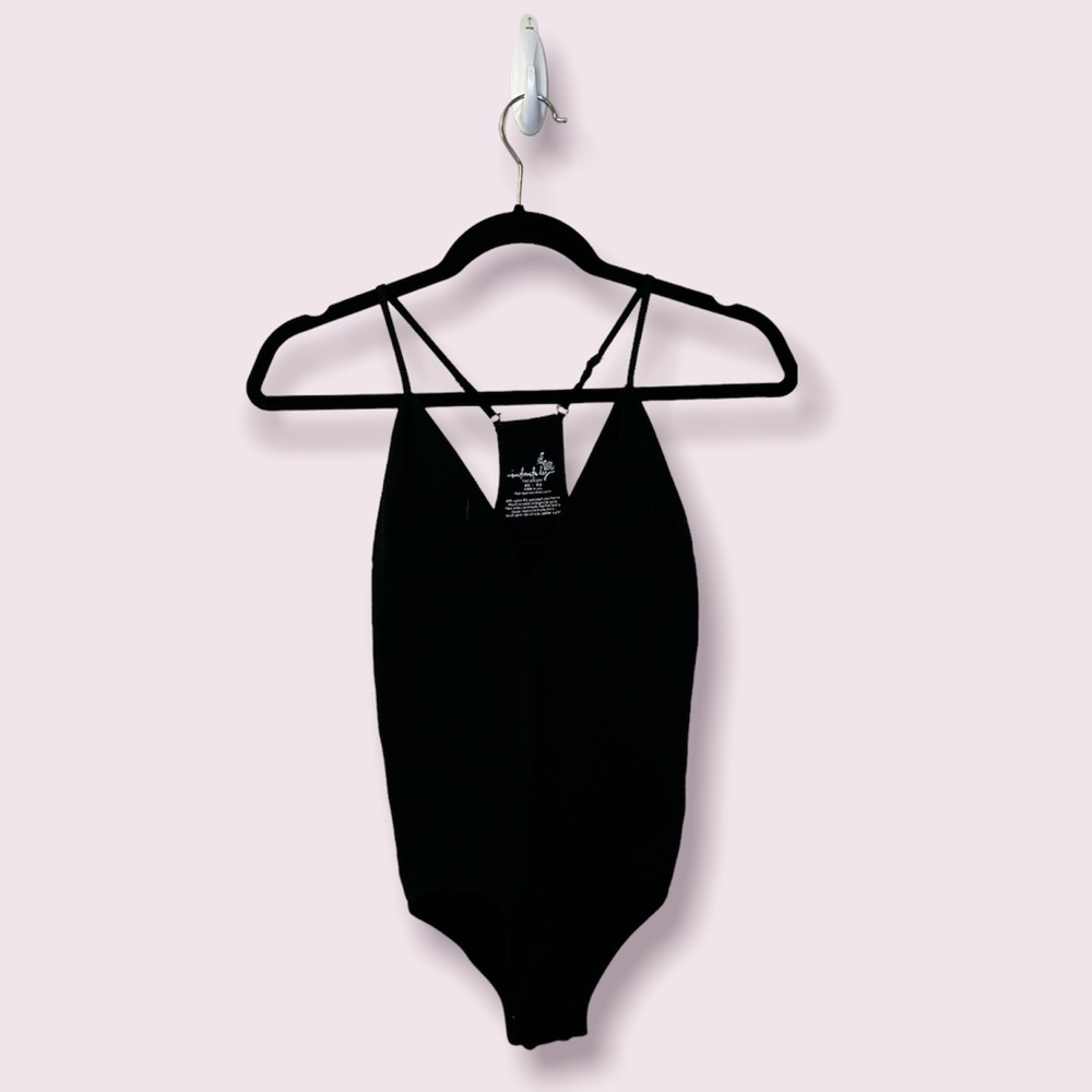 Free People Intimately Move Along Black Bodysuit